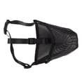 thumbnail image 1 of Dog Mesh Muzzle, Adjustable Breathable Fully Covered Foldable Dog Muzzle Durable Comfortable   For Biting XS,S,M,L,XL, 1 of 8