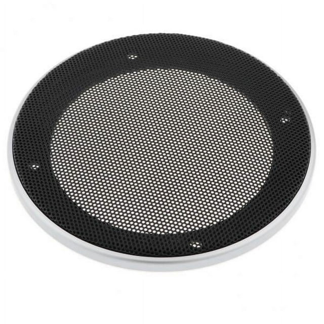 6 Altavoces para Coche, Malla de Acero, Sub Woofer, Cubierta para Parrilla de Subwoofer, Plateado, 4 Pulgadas 6 piezas