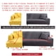 thumbnail image 4 of Funda elástica sólida para sofá de 1, 2, 3 o 4 plazas, funda para sofá, sillón, funda para sofá de esquina en forma de L, funda para sala de estar, 4 of 5