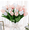 Multicolor, variant on 10pcs Artificial Calla Lily Silk Flowers 13.78" for Home Kitchen Wedding Table Decoration ( Red)