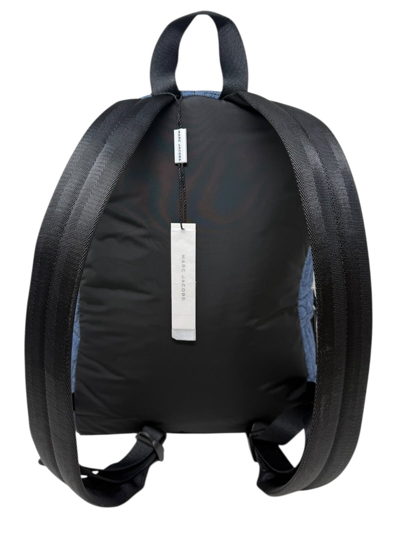 Marc Jacobs Black Denim THE BACKPACK Marc Jacobs Black The Backpack | Jules B main image 2