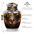 thumbnail image 2 of Elephant Walk In Forest Cremation Urn Human Ashes - Urns For Ashes Women s - Funeral Urns For Human Ashes Adult - Urns For Human Ashes Adult Female - Adult Urns, 2 of 5