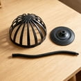 thumbnail image 6 of 1 Pc Plastic Hat Stand Rack, Dome Shape Tabletop Hat Display Holders, Freestanding Hat Stands, Rack Holder for Wigs and Baseball Caps, Hat Organizer for Home, Retail Shop, and Trade Show,Black, 6 of 8