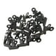 thumbnail image 3 of 20 Piezas Clips Cola de acero 75 mm Abrazaderas para carpetas de papel, 3 of 8