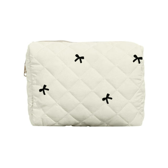 Hearth & Gear Cute Bow Laptop Portable Computer Cover Tablet Battery Storage Cute Grid Embroidered Bow 11/13/15 Inch Laptop Storage Better And Gardens Organizer Baby Cloth Organizer Storage Yarn