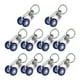 thumbnail image 4 of 10 rodillos para riel de cortina, silenciosos, con ganchos y poleas, deslizadores para montaje en pared o techo., 4 of 7