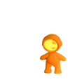 thumbnail image 4 of Proyector de lámpara de puesta de sol, estatua de astronauta, adorno de astronauta, lámpara de proyección de luz nocturna LED, luz ambiental recargable táctil para regalo, fotografía, 4 of 5