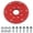 Red, variant on Universal Split Sprocket & 420 Chain 42 Tooth Suitable for Coleman CT200U BT200X CT200U-EX Motovox MBX10 Baja Warrior MB200 Doodlebug DB30 Predator 212 196cc 6.5hp Mini Bike Go Kart Parts