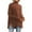 Coffee, variant on qolati Women's Oversized Turtleneck Sweaters 2024 Fall Batwings Long Sleeve Ribbed Tunic Sweater Solid Color Side Slit Loose Pullover Sweater Tops