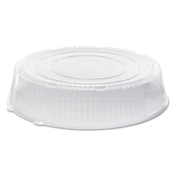 WNA A18PETDMHI CaterLine Plastic Round Catering Tray Dome Lid, 18-Inch, Clear (25-Count)