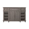 thumbnail image 3 of Liberty Furniture River Place Breakfront Server Dining Room Storage - Gray, 3 of 13