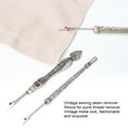 thumbnail image 4 of 2pcs Retro Seam Remover, Exquisite DIY Hand Stitch Remover, Quickly Remove Thread With Sewing Position Tape For Needlework, 4 of 8