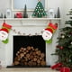 thumbnail image 4 of mfyjkho Adornos navideños para medias, bolsa de regalo para dulces navideños, medias de poliéster, rojas y verdes, juego de 2, 4 of 7