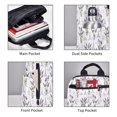 thumbnail image 3 of Disketp Lavender Flowers Mochila Ligera e Impermeable, Mochila de Día Resistente para Viajes, Senderismo y Uso Diario para Hombre y Mujer, 3 of 7
