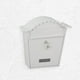 thumbnail image 4 of Buzón de correo Buzón de pared Buzón de sugerencias de metal Porta periódicos Buzón de correos Blanco, 4 of 9