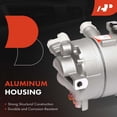 thumbnail image 6 of A-Premium Air Conditioner AC Compressor with Clutch Compatible with Kia Forte 2022 2023 2024, 2.0L, 6 of 6