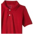 thumbnail image 2 of The Childrens Place Polo de piqué para bebés y niños pequeños, clásico, Rojo, 18 a 24 Meses, EE. UU., 2 of 2