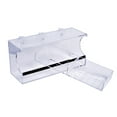 thumbnail image 1 of OULII 1Pack Extra-Thick Acrylic Window Bird Feeding Station Kit For Smooth Surface And Indoor Use 11.8X5.1X3.9in, 1 of 2