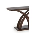 Jocelyn 48 in. Espresso Cherry Standard Rectangle Wood Console Table