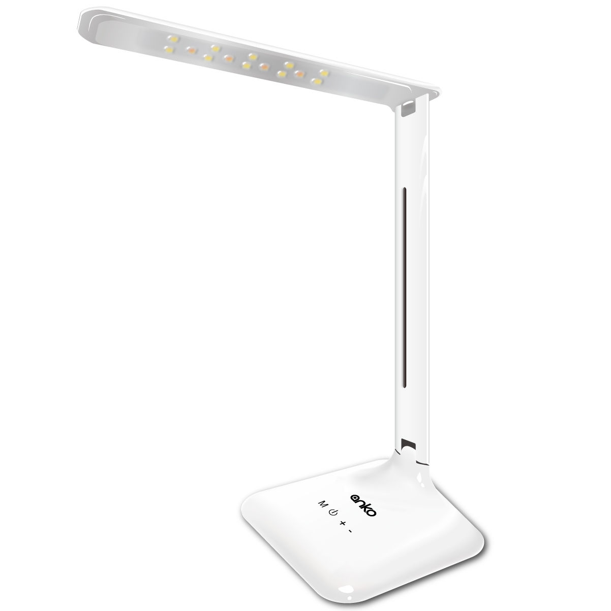 anko round led table lamp
