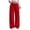 Wine, variant on Stralyhd Womens Sweatpants Wide Leg Fall Winter Sweatpant Loose Lounge Y2k Drawstring Pants Sweat Outfits with Pockets White XL