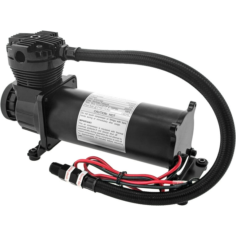 12V car air pump 200PSI air compressor car chassis tire pump air