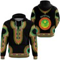 thumbnail image 3 of Sudadera con capucha con estampado de la bandera de Mauritania y el emblema nacional de MR para hombre, ropa informal, sudadera deportiva para niño y niña, 3 of 5