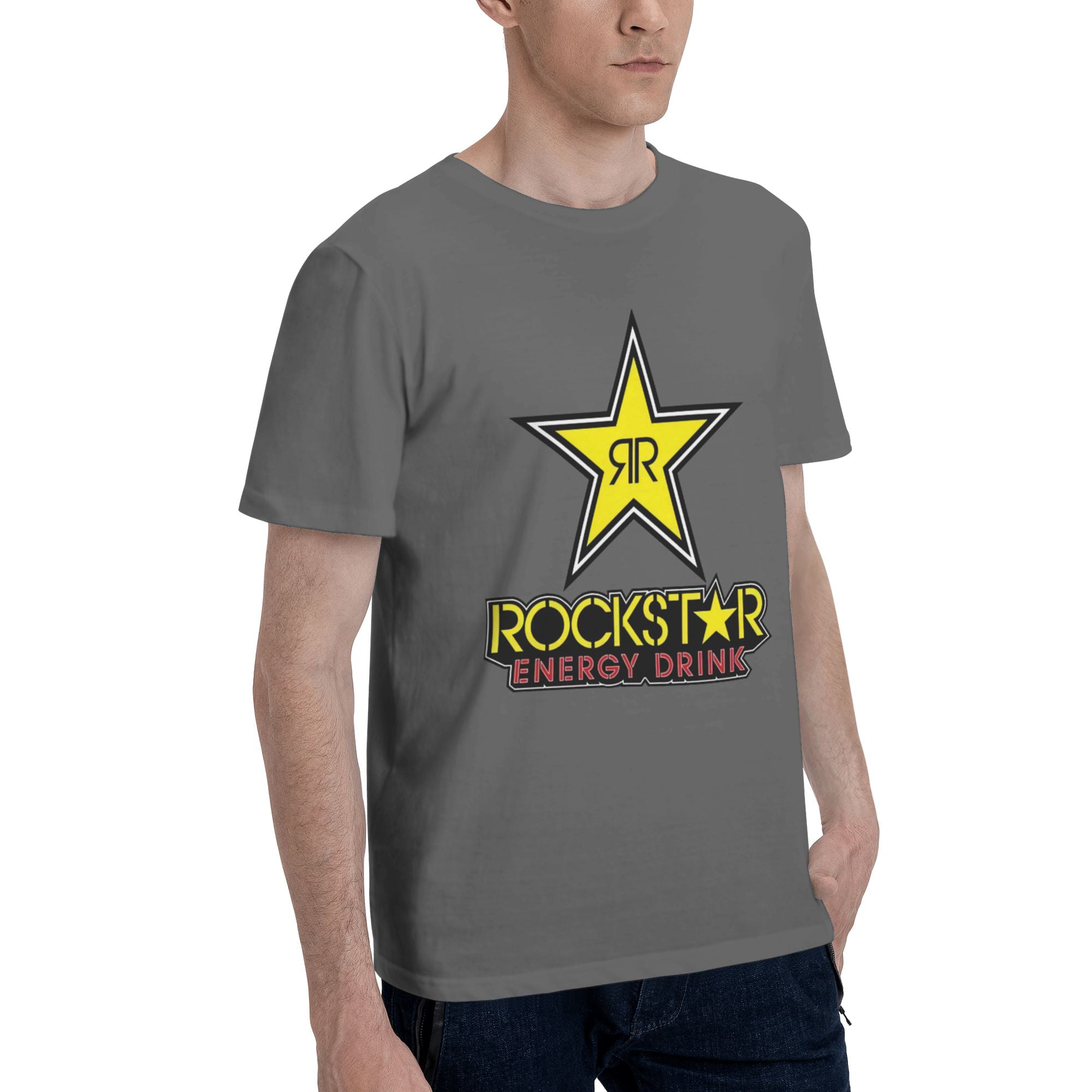 Rockstar Energy Drink Men's Basic Sleeve T-Shirt Black 3X-Large - Walmart.com