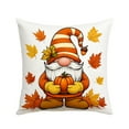 thumbnail image 2 of TanSiDing 1pcs Thanksgiving Pillow Covers Fall Harvest Decor Cozy Farmhouse Throw Pillowcases Soft Cotton for Sofa Living Room 45x45cm, 2 of 6