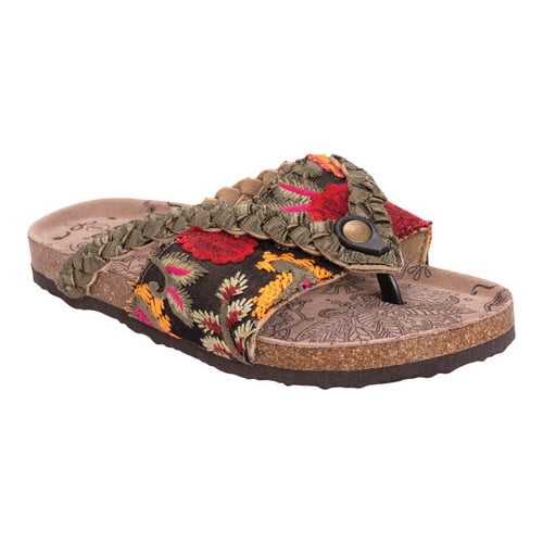 muk luk elaine sandals