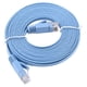 thumbnail image 1 of Cable plano de red Ethernet RJ45 CAT6, cable UTP para router, 1000 m, azul, 3 metros, 1 of 1