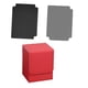 thumbnail image 2 of Caja para baraja de cartas Cola con 2 divisores para más de 100 tarjetas 3,1x3x4 pulgadas Rojo, 2 of 8
