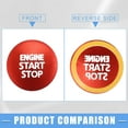 thumbnail image 6 of Unique Bargains Engine Start Stop Ignition Button Overlay Cover Decal Interior Sticker for Toyota Tacoma 2016-2021 Red, 6 of 6