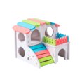 thumbnail image 7 of Shulemin Hamster House Breathable Double Layers Living Hut Small Pets Hamster Hideout Hut Pet Toy, 7 of 7