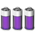 thumbnail image 1 of 2X Trampa Atrayente de Plagas de Insectos Y Moscas para Insectos Y Linterna LED para Acampar, Recargable Por USB/Solar, Trampas para Moscas de Insectos Gris, 1 of 5