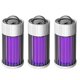 thumbnail image 1 of 2X Trampa Atrayente de Plagas de Insectos Y Moscas para Insectos Y Linterna LED para Acampar, Recargable Por USB/Solar, Trampas para Moscas de Insectos Gris, 1 of 5