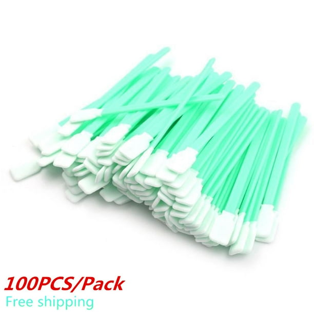 Hisopos Solventes De Limpieza Hisopos De Limpieza Fibra De Poliéster Para Placas De Circuito De Contaminantes Duros Transparentes Lentes Ópticas Y Otros Productos Electrónicos100 Uds. Minnieouse HA015397-00
