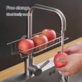 thumbnail image 4 of Kitchen Sink Faucets Sink Organizer Rack for Kitchen and Bathroom\ Kitchen Sink Faucet Organizer Faucet Sponge Holdering Bathroom Sink Faucet,Kitchen Sink Organizer,Kitchen Sink Faucet, 4 of 7