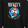 thumbnail image 3 of Disney - Mickeys Little Helper Christmas - Toddler & Youth Long Sleeve Graphic T-Shirt, 3 of 5