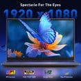 thumbnail image 4 of Auusda 15.6" Business Laptop, AMD Ryzen 3250C, 16GB DDR4 RAM 1TB NVMe SSD, Windows 11 Pro Laptop Computer, Backlight Keyboard, Fingerprint Reader, Silver, 4 of 10