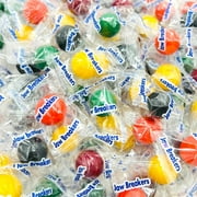 Jawbreakers Jaw Busters Mini Hard Candy Fruit Flavored Assortment (2 Pound Bag - Approx. 175 Count)