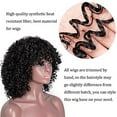 thumbnail image 5 of SUCS Curly African Wig Shoulder Long Holiday Hair African Synthetic Heat-Resistant Wig, 5 of 5