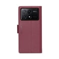thumbnail image 3 of Funda tipo cartera Xiaomi Poco X6 Pro 5G con cierre magnético, RFID, tarjetero, soporte, carga inalámbrica, 3 of 5