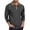 Dark Gray, variant on Adult Men Polo T Shirts Long Sleeve Button Tees Shirts Lightweight Green Golf Shirt for Man