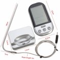 thumbnail image 2 of Wireless Remote Digital Food Thermometer Timer Alarm Meat Barbecue Thermometer Probe Steak BBQ Temperature Gauge Kitchen Cooking Tools, 2 of 7