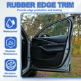 thumbnail image 3 of 1/8" Rubber U Channel Edge Trim, Door Seal Strip U Shape Weather Stripping (Black, 10-Feet), 3 of 6