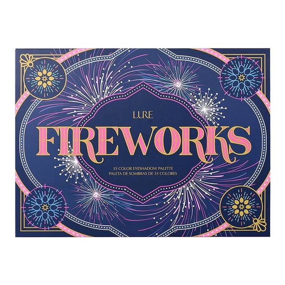Paletas de sombra Lure Fair Colección color shadow palette fireworks 35 tonos
