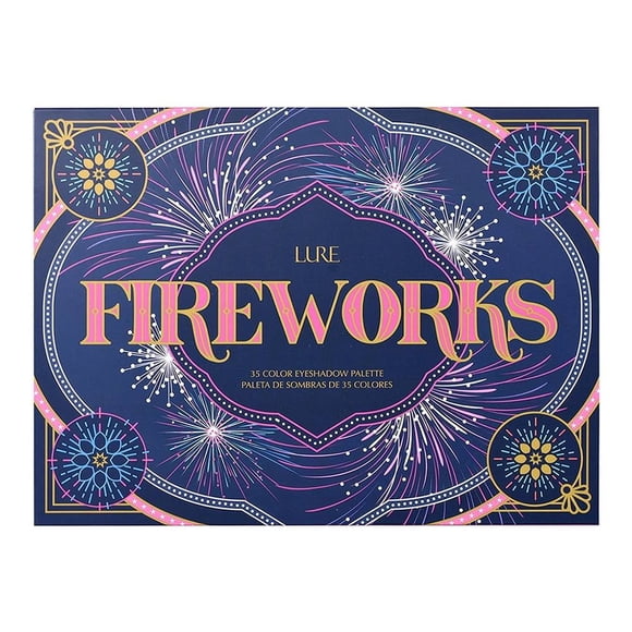 Paletas de sombra Lure Fair Colección color shadow palette fireworks 35 tonos