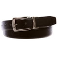thumbnail image 2 of Men's Classic & Fashion Feather Edged Embossed Reversible Leather Dress Belt, 2 of 5