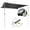 Gray, Upgrade Version, variant on Yescom Semi-Automatic Retractable 6.6'x8.4' Vehicle Awning with Blackout Coating Motor Car Side Roof Rack Overlanding Sun Shade for  Outdoor Camping Travel Gray